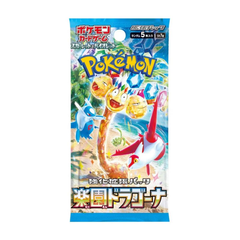 Pokémon Paradise Dragona Booster Pack [SV7A] - Cardable Inc.