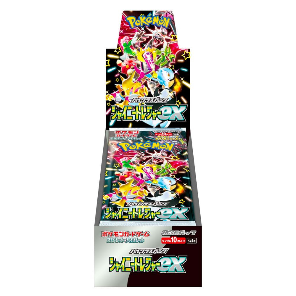 Pokémon Shiny Treasure ex Booster Box [SV4A] - Cardable Inc.