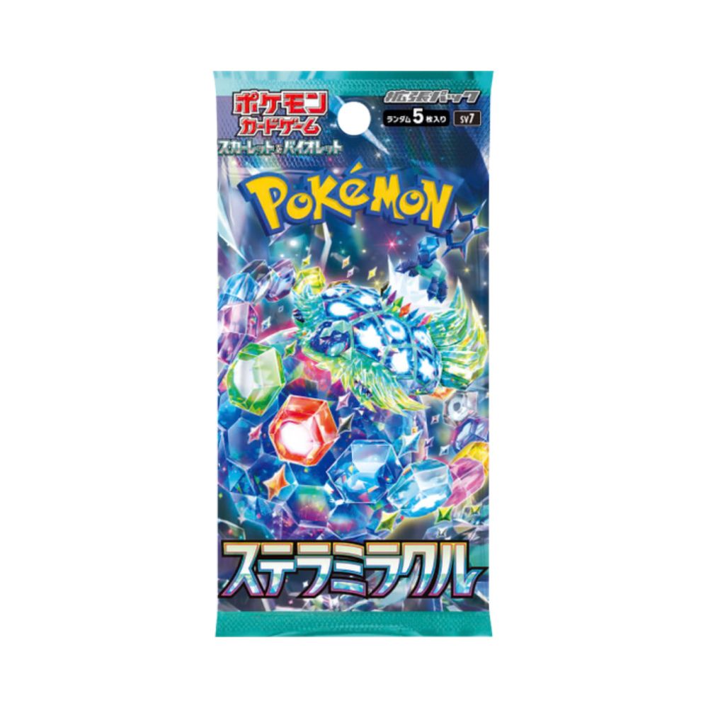 Pokémon Stellar Miracle Booster Pack [SV7] - Cardable Inc.